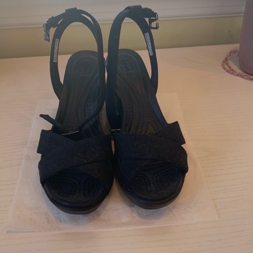 Croc heels